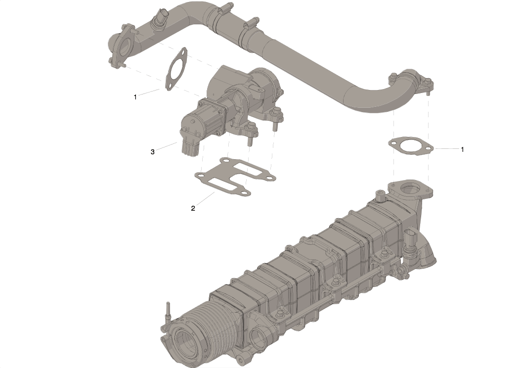 Rx Cummins Exhaust Recirculation Valve Kit Source One