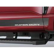 Super Duty 2023-2024 Putco Super Cab Black Platinum Stainless Steel Door Molding Kit (Rocker Panel) 6.75' Bed