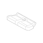 Seat Cover Cushion - Left, Rear