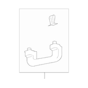 Interior Grab Bar Assist Handle - Right, Rear (Series 34/66/ST L)