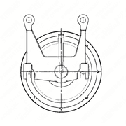 Clutch Assembly with Fan Pulley for S60 14L