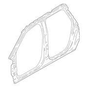 Uniside Door Frame - Right, Outer (Extended Wagon)