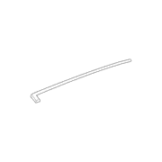 Sunroof Guide Rail Seal - Right, Back