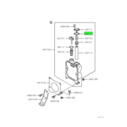 GASKET,P/S OIL RESERVOIR FILTER COVER 1