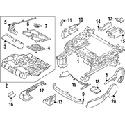Seat Track - Right, Front