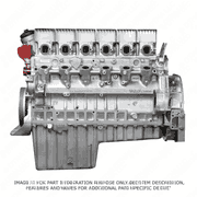 Long Block Engine MBE4000 12.8L EPA04 MT6E Manual