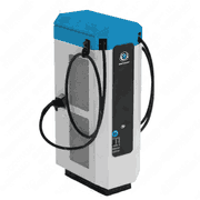 EFILL 240 KW All-in-One Power Supply with 2CCS1 and 300A, 25-Foot Cables