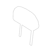 Headrest Cushion Pad - Left, Right, Front (SEL)