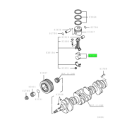 BEARING SET,CONNROD 1