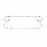 Gasket - Laval Heat Exchanger, Alfa