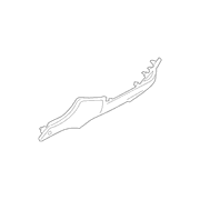 Instrument Panel Knee Bolster Insulator <br>Instrument - Lower
