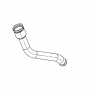 Flexible Oil Drain Tube for Alternator - Stainless Steel, S60 12L