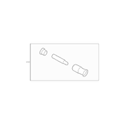 Disc Brake Caliper Pin Kit <br>A used with a float style Caliper, which mounts the to
