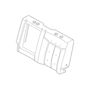 Seat Back Cushion Pad - Left, Rear,