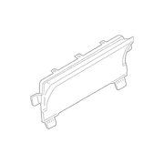 Instrument Panel Lens Fuel And Temperature Gauge Mask