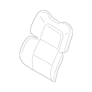 Sandstone Seat Cover <br>A used to replace the original equipment Back cushion of a vehicles
