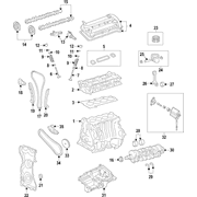 Engine Camshaft - Right 2.0L