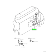 HOSE,INJECTION PUMP FUEL FEED 1