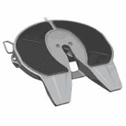 Self-Aligning Fifth Wheel Plate