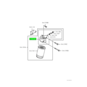 HEAD ASSY,OIL FILTER 1