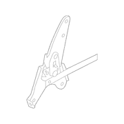 Folding Seat Latch Back - Right, Rear
