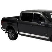 F-150 SuperCab 2021-2024 Black Platinum Body Side Molding for 8.0' Bed