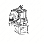 Crankcase Breather Assembly, S60 14L, DDEC VI