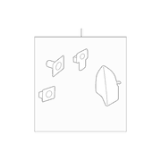 Exterior Door Handle Cover - Left, Front (Cypress)