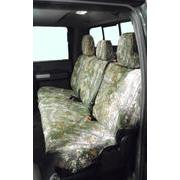 Covercraft Carhartt RealTree Xtra Rear Row 60/40 Seat Covers in Green Camo for SuperCab