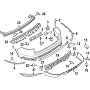 Bumper Cover - Rear, Lower