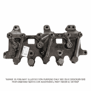 Rear Flat Brake Housing Assembly, 12V, Model 790