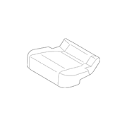 Seat Cover Cushion - Right, Rear (XL)