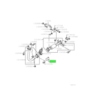 BRACE,EXHAUST BRAKE UNIT 1