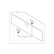 Jack Cover Floor Storage Compartment Lid (Cypress)