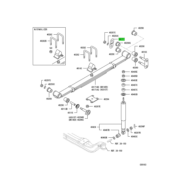PLATE,FR SUSP SPRING SHACKLE 1
