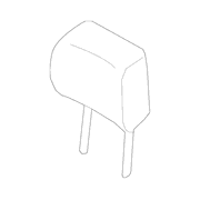 Cover And Pad Headrest - Left, Right, Front