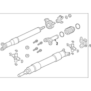 RWD 10.50 axle - Rear 7.3L