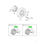 WHEEL ASSY,DISC 2