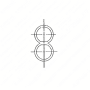 Square Oil Filter Adapter Seal for S60