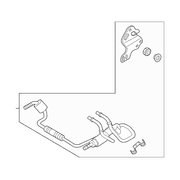 Automatic Transmission Oil Cooler Hose Tube