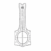 Connecting Rod Assembly for Crankshaft Head 160mm S60 12L