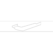 Instrument Panel Molding Bolster - Left (TRAIL)