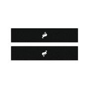 Tufskinz Bucking Bronco Logo Door Sill Protector Kit