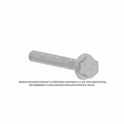 Hex Bolt 1/4-14 x 3.50 Inches, Phosphate Coated