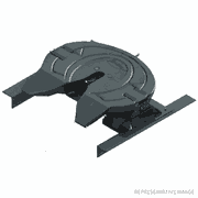 Fifth Wheel Assembly - Complete Flat Plate, FW35, 7 inch