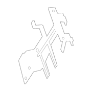 Body Control Module Bracket (Fuses)