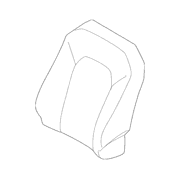 Seat Back Cushion Cover - Right, Front (Phantom/Raptor)