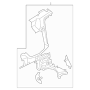 Quarter Panel Reinforcement Wheelhouse - Right, Inner