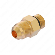 Connector Assembly - 3/8 Flared Tube, 9/16-18 with Seal Ring
