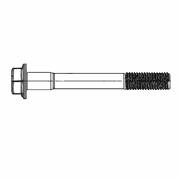 M12 x 100mm Hex Flange Bolt, Grade 10.9, Phosphate Coated
